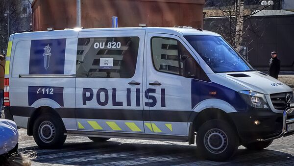 Автомобиль финской полиции, архивное фото - Sputnik Литва