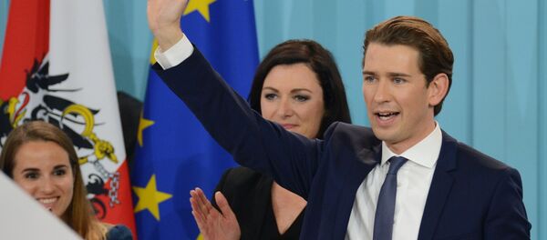 Канцлер Австрии Себастьян Курц, архивное фото - Sputnik Литва