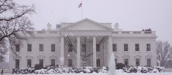 Здание Белого дома в Вашингтоне Здание Белого дома в Вашингтоне - Sputnik Lietuva