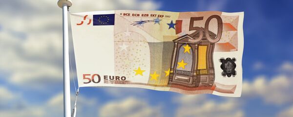 Флаг-евробанкнота, архивное фото - Sputnik Литва