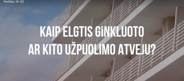 Kaip elgtis ginkluotojo ar kito užpuolimo atveju? Kaip elgtis ginkluotojo ar kito užpuolimo atveju? - Sputnik Lietuva