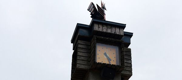 Уличные часы Уличные часы - Sputnik Литва