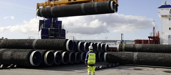 Трубы для Северного потока, архивное фото Трубы для Северного потока, архивное фото - Sputnik Литва