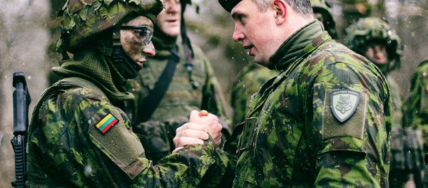 Подготовка солдат батальона Альгирдаса Подготовка солдат батальона Альгирдаса - Sputnik Lietuva
