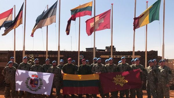 Начальники добровольческих сил литовской армии посетили своих солдат в Мали - Sputnik Lietuva