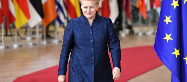 Президент Литвы Даля Грибаускайте - Sputnik Литва