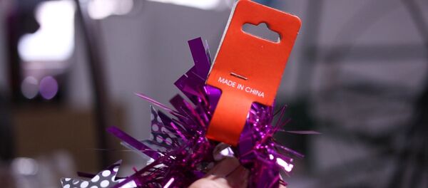 Производство новогодней атрибутики в Китае Производство новогодней атрибутики в Китае - Sputnik Lietuva