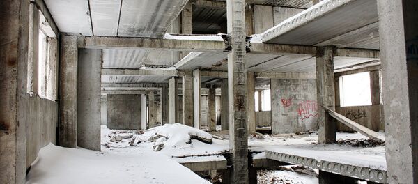 Заброшенная стройка Заброшенная стройка - Sputnik Lietuva