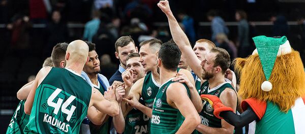 Жальгирис Каунас и Дзукия Алитус, архивное фото - Sputnik Литва