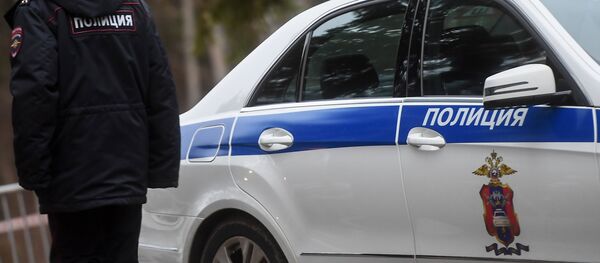 Rusijos policijos pareigūnas Rusijos policijos pareigūnas - Sputnik Lietuva