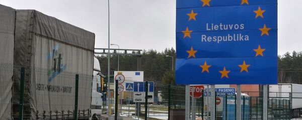 Пограничный пункт, архивное фото - Sputnik Литва