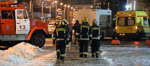 Взрыв в магазине Перекресток в Санкт-Петербурге Взрыв в магазине Перекресток в Санкт-Петербурге - Sputnik Литва