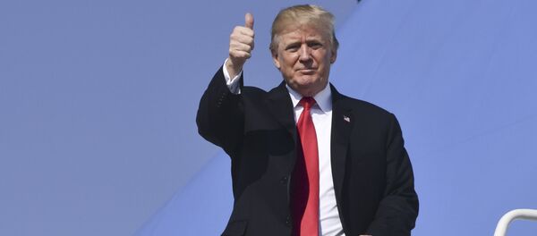 Президент США Дональд Трамп - Sputnik Литва