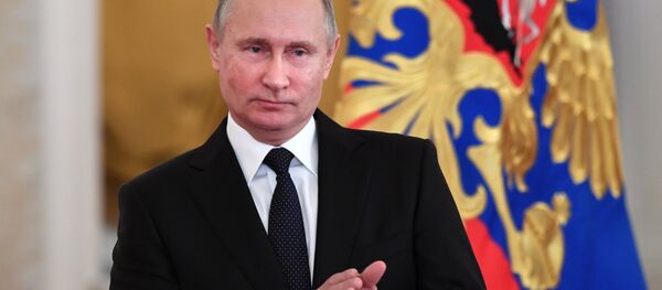 Президент РФ Владимир Путин, архивное фото - Sputnik Литва