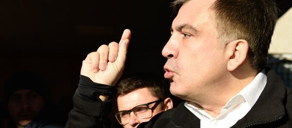 Михаил Саакашвили намерен требовать в ЕСПЧ компенсацию за действия СБУ Михаил Саакашвили намерен требовать в ЕСПЧ компенсацию за действия СБУ - Sputnik Lietuva