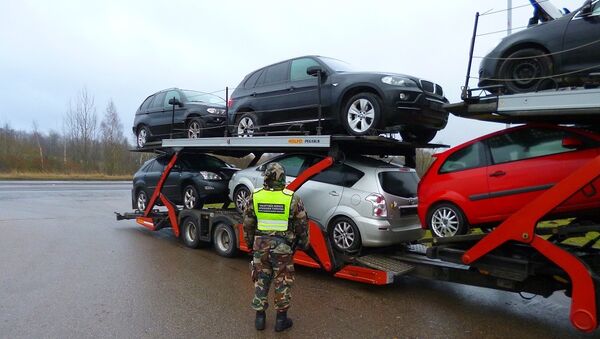 На границе задержали украденный в Турции BMW X5 - Sputnik Lietuva