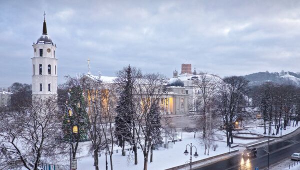 Зимний Вильнюс, архивное фото - Sputnik Lietuva