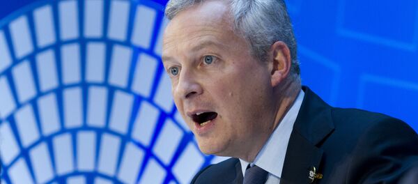 Министр экономики и финансов Франции Бруно Ле Мэр, архивное фото - Sputnik Литва