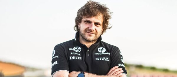 Бенедиктас Ванагас, пилот ралли Дакар Бенедиктас Ванагас, пилот ралли Дакар - Sputnik Литва