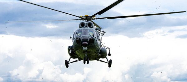 Вертолет ВВС Литвы Вертолет ВВС Литвы - Sputnik Литва