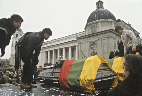 Январские события 1991 года в Вильнюсе Январские события 1991 года в Вильнюсе - Sputnik Литва