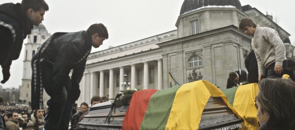 Январские события 1991 года в Вильнюсе, архивное фото - Sputnik Литва