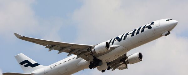Самолет компании Finnair Самолет компании Finnair - Sputnik Литва