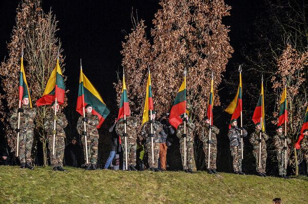 Памятные мероприятия в Вильнюсе, посвященные событиям 13 января 1991 года - Sputnik Lietuva