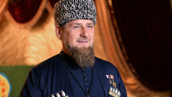 Глава Чеченской Республики Рамзан Кадыров, архивное фото - Sputnik Литва