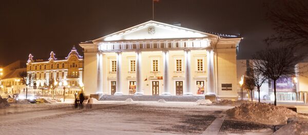 Вильнюсское здание муниципалитета - Sputnik Литва