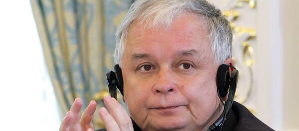 Лех Качиньский, архивное фото - Sputnik Литва