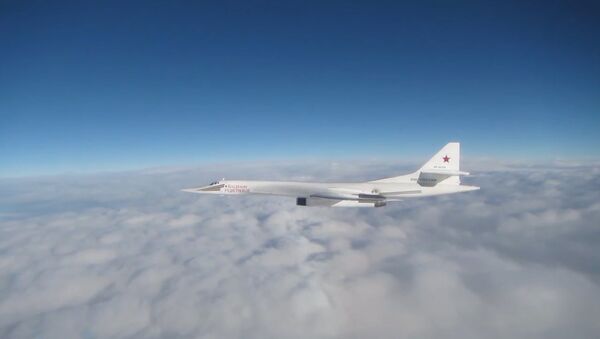 Истребители ВВС Великобритании сопровождали российские Ту-160 - Sputnik Lietuva