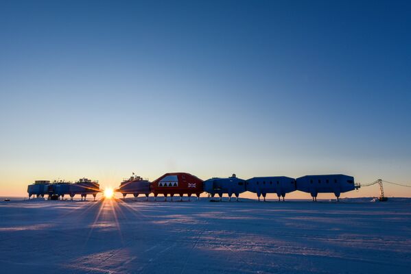 Исследовательская станция Галлей в Антарктиде - Sputnik Литва