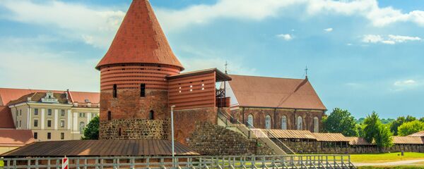 Каунасский замок (Ковенский замок) в Каунасе, архивное фото - Sputnik Литва