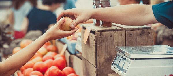 Рынок фруктов и овощей Рынок фруктов и овощей - Sputnik Литва