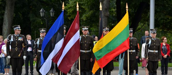 Флаги Эстонии, Латвии и Литвы - Sputnik Литва