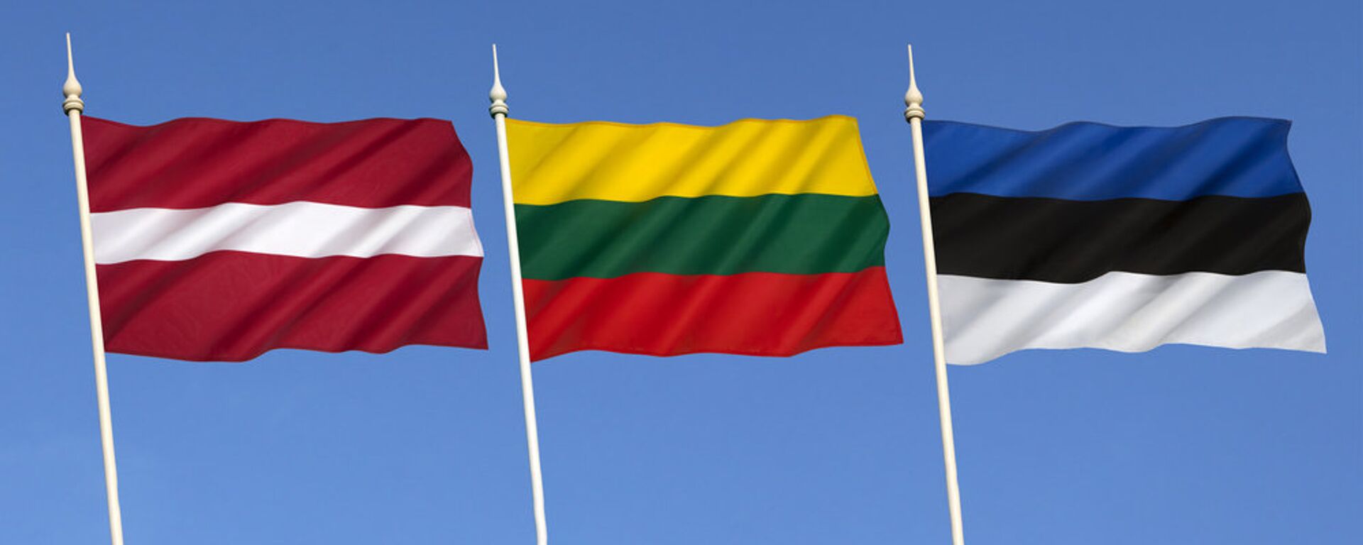 Флаги Эстонии, Латвии и Литвы - Sputnik Lietuva, 1920, 06.08.2021