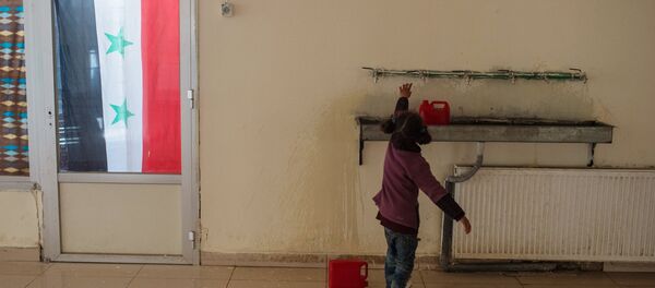 Лагерь беженцев в Дамаске - Sputnik Литва