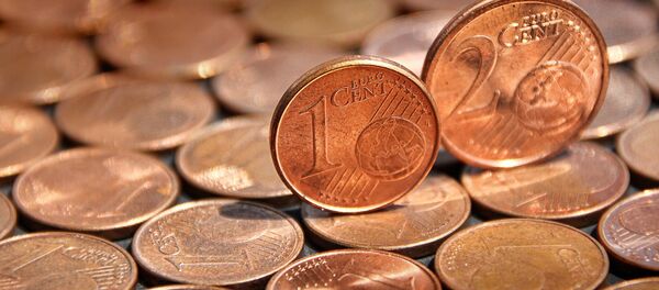 Монеты достоинством в 1 и 2 цента, архивное фото Монеты достоинством в 1 и 2 цента, архивное фото - Sputnik Литва