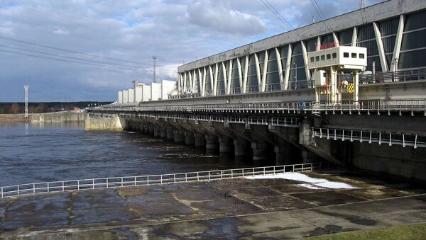 Рижская ГЭС, архивное фото - Sputnik Литва