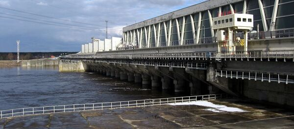 Рижская ГЭС, архивное фото - Sputnik Литва