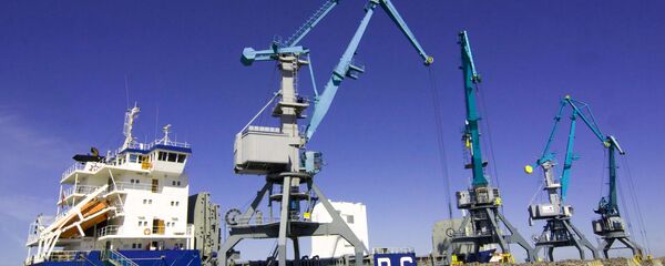 Порт Усть-Луга, архивное фото - Sputnik Литва