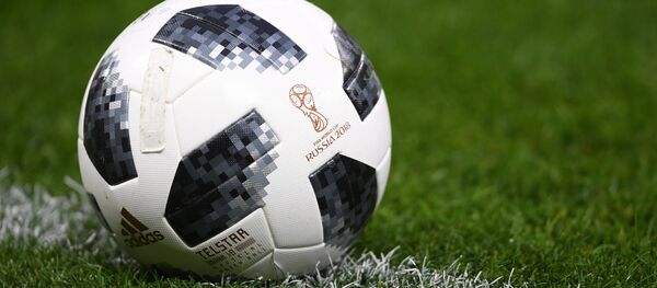 Официальный мяч чемпионата мира по футболу 2018 Telstar 18. - Sputnik Литва