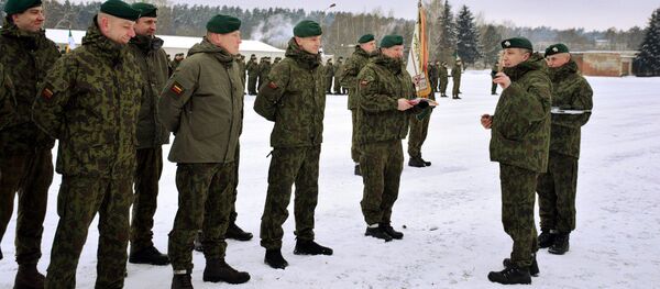 Ulonų bataliono kariai Ulonų bataliono kariai - Sputnik Lietuva