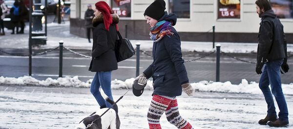 Прохожие на улице Вильнюса, архивное фото - Sputnik Литва