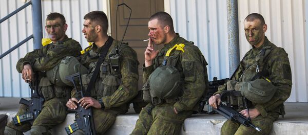 Военные учения НАТО Spring storm в Эстонии, архивное фото - Sputnik Литва