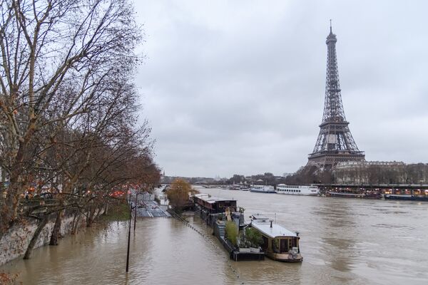 Наводнение в Париже - Sputnik Литва