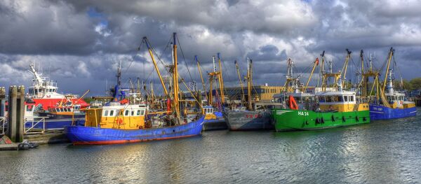 Рыболовные суда, архивное фото - Sputnik Литва