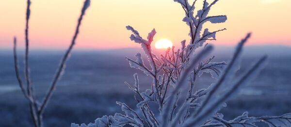 Рассвет, наблюдаемый с Солнечной горки в Мурманске, архивное фото Рассвет, наблюдаемый с Солнечной горки в Мурманске, архивное фото - Sputnik Литва