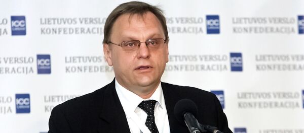 Президент литовской конфедерации бизнеса Валдас Суткус, архивное фото - Sputnik Литва